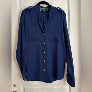 100% Silk Shirt NWOT